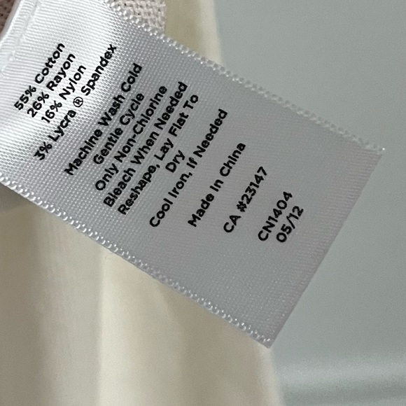 Talbots • Ivory Cream Lightweight Turtleneck Blouse - Picture 3 of 4